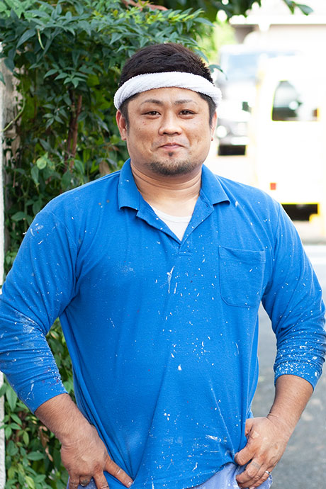 松戸市の塗装業者、株式会社 大蓮 : 代表 有馬康人